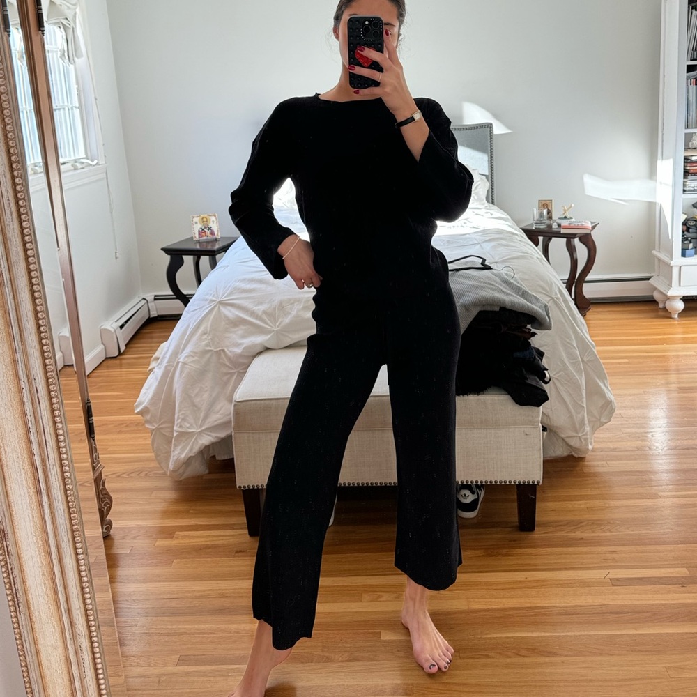 Thick ribbed lounge set